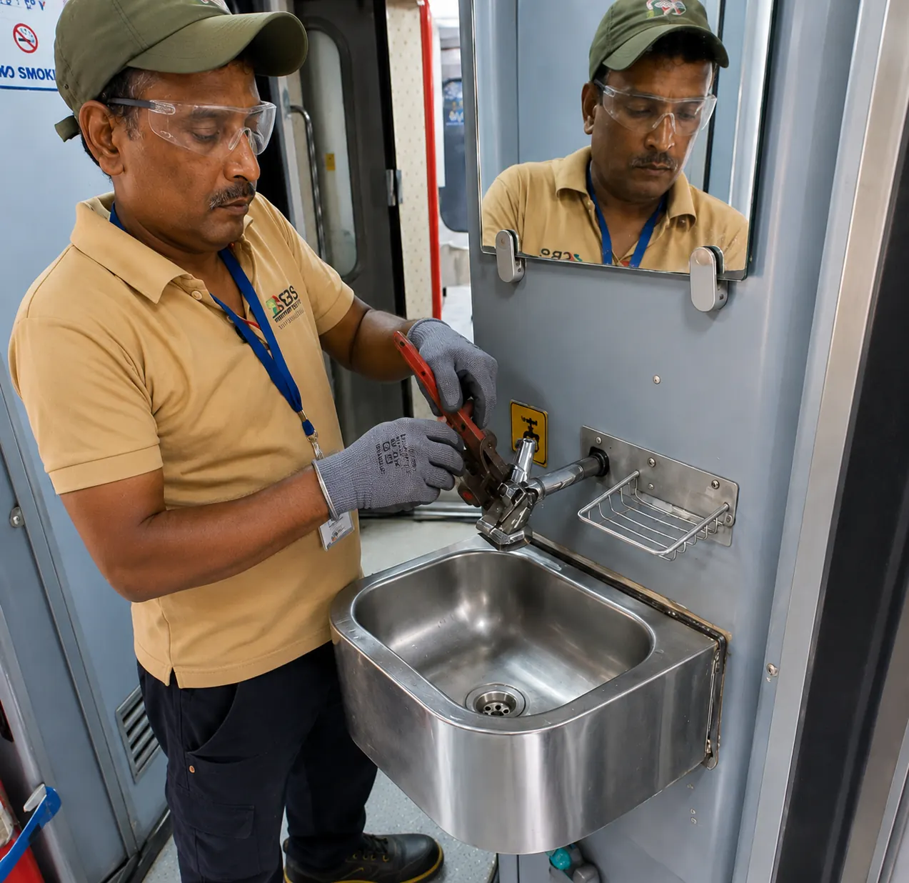 Manpower deployment for a government site